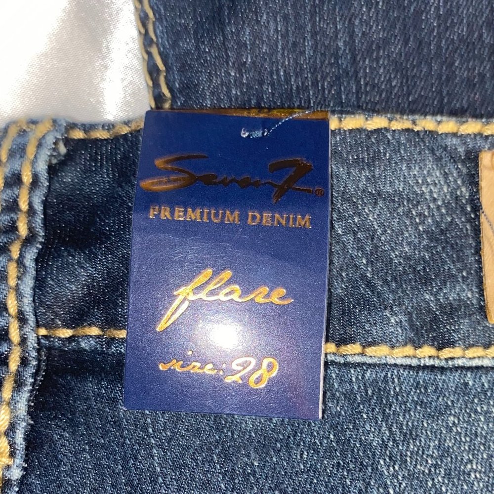NWT SEVEN7 Premium flare leg jeans - Picture 9 of 9